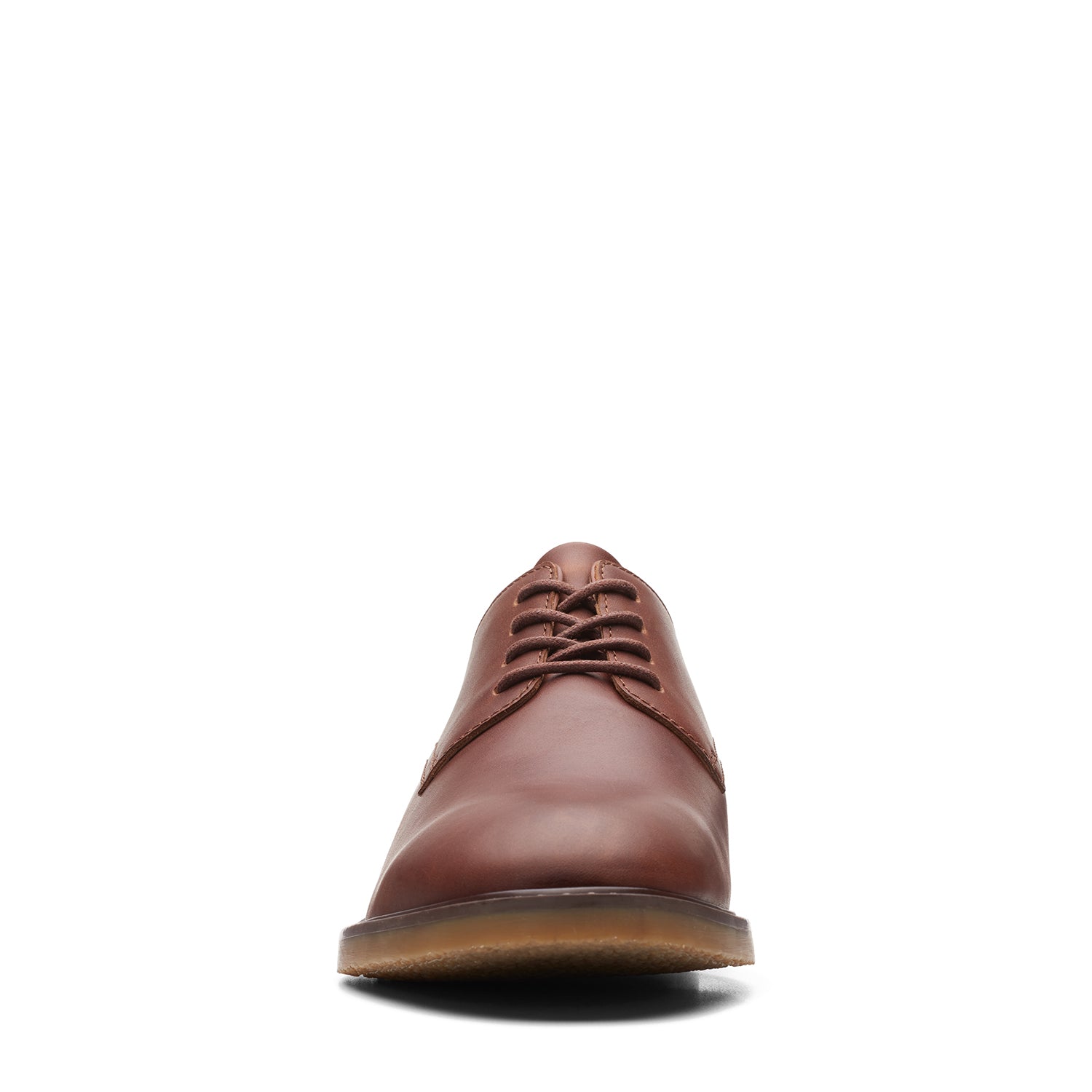 Clarks Jaxen Low Shoes - Tan Leather - 261651847 - G Width (Standard Fit)