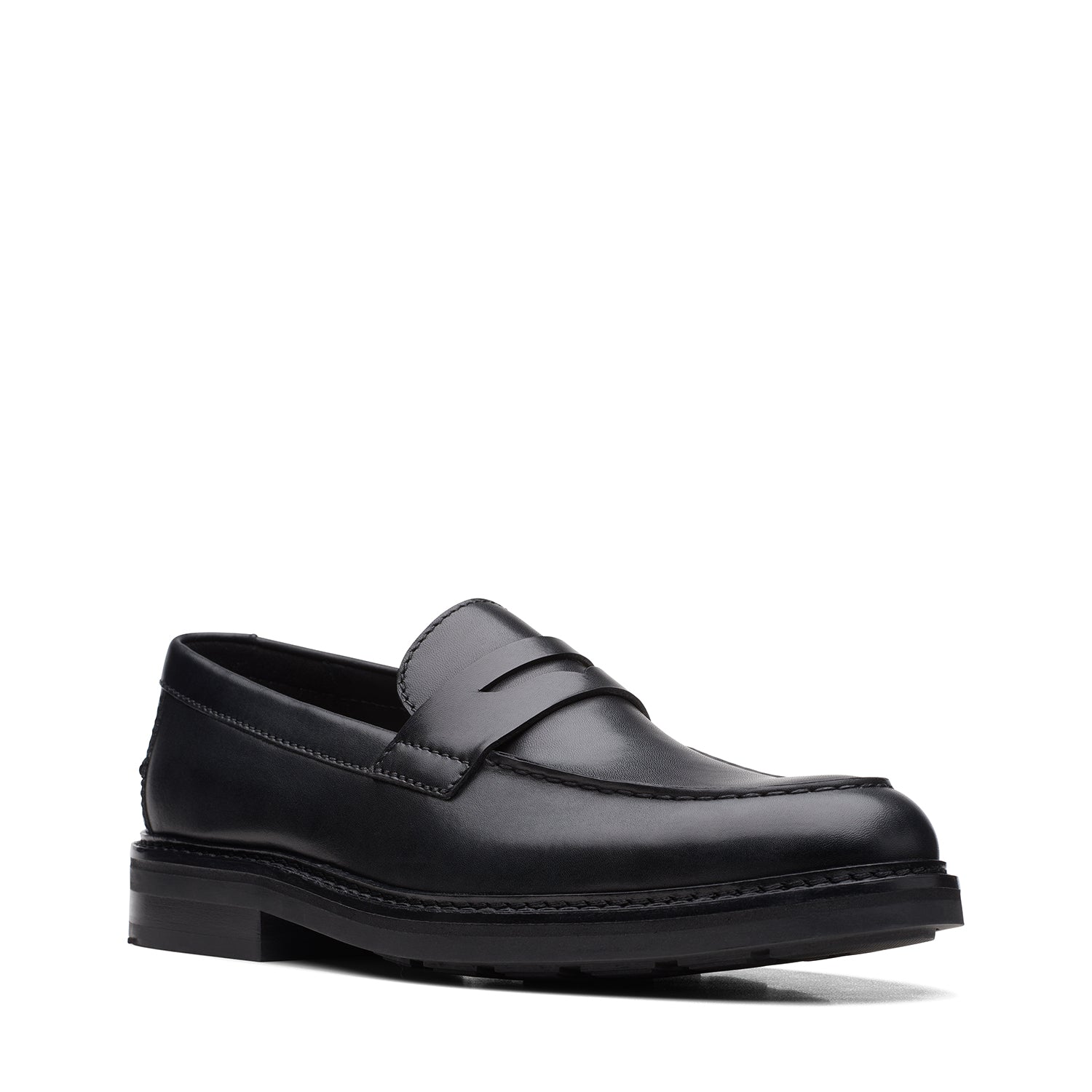 Clarks Craftevan Ease Shoes - Black - 261691397 - G Width (Standard Fit)