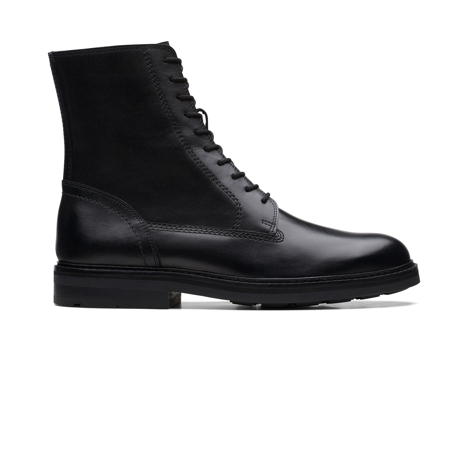 Clarks Craftevan Hi Boots - Black - 261691407 - G Width (Standard Fit)