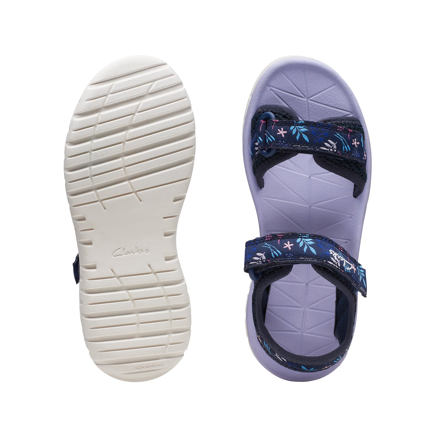 Clarks Girls Surfingtide Kid. (Standard Fit)