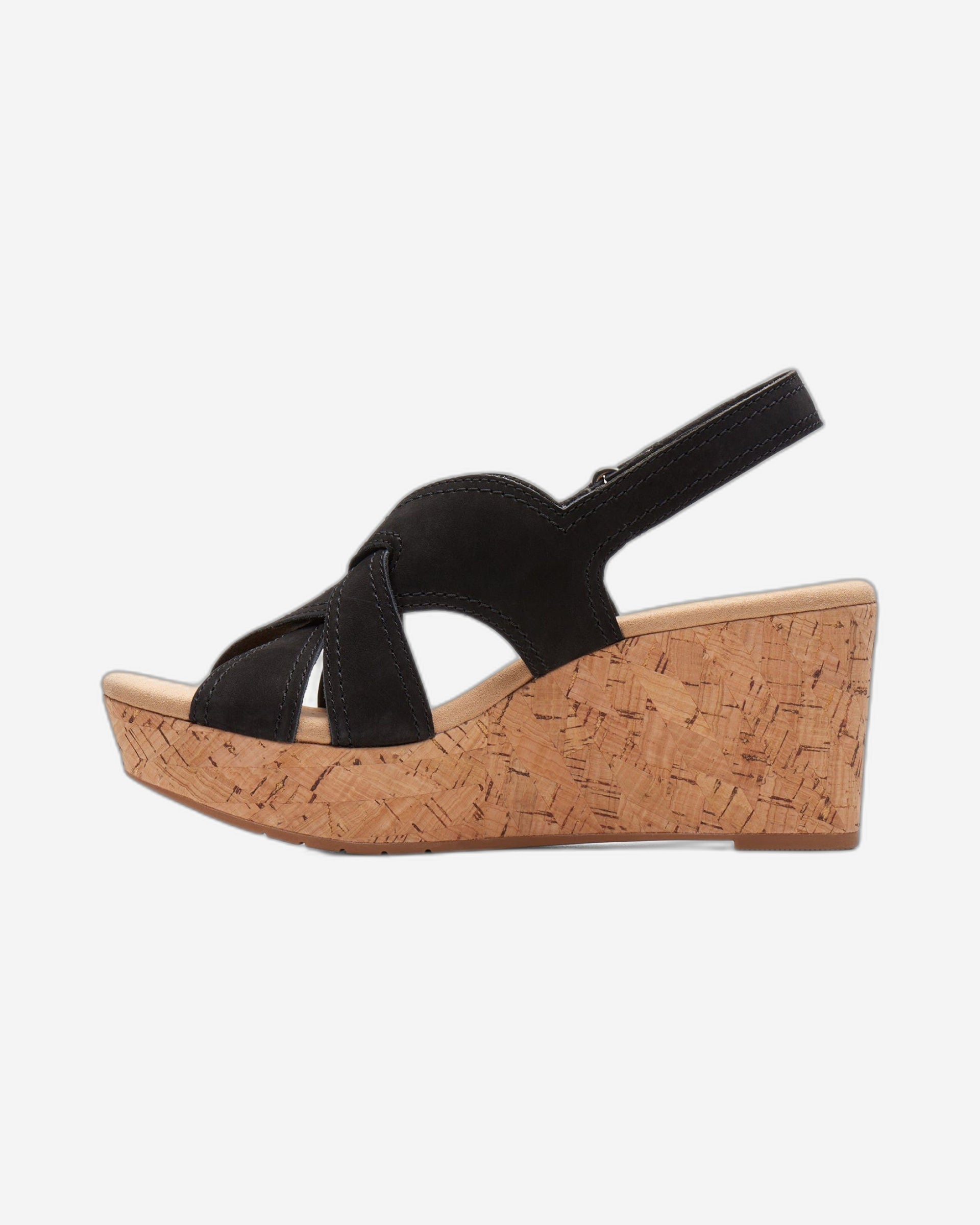 Clarks Rose Erin Sandals (Wide Fit)