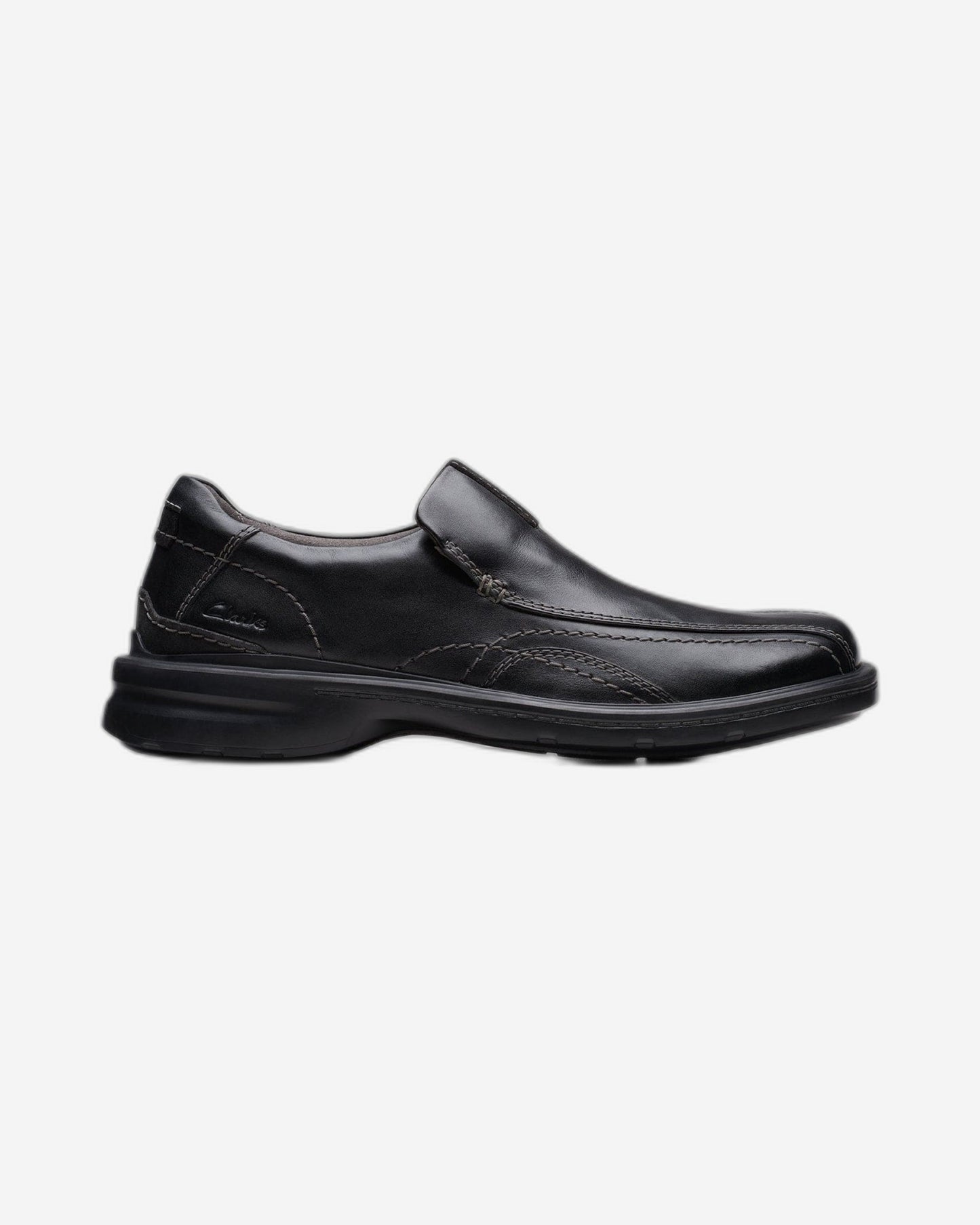 Clarks Gessler Step - Shoes - Black Leather - 261717748 - H Width (Wide Fit)