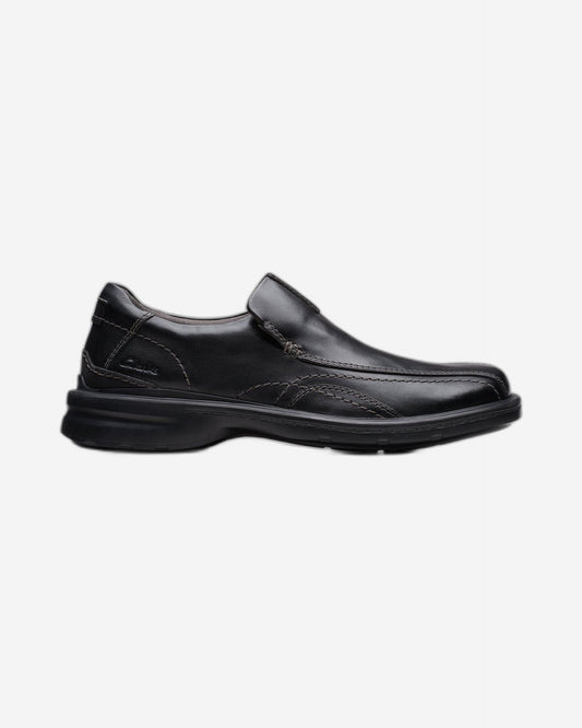 Clarks Gessler Step - Shoes - Black Leather - 261717748 - H Width (Wide Fit)