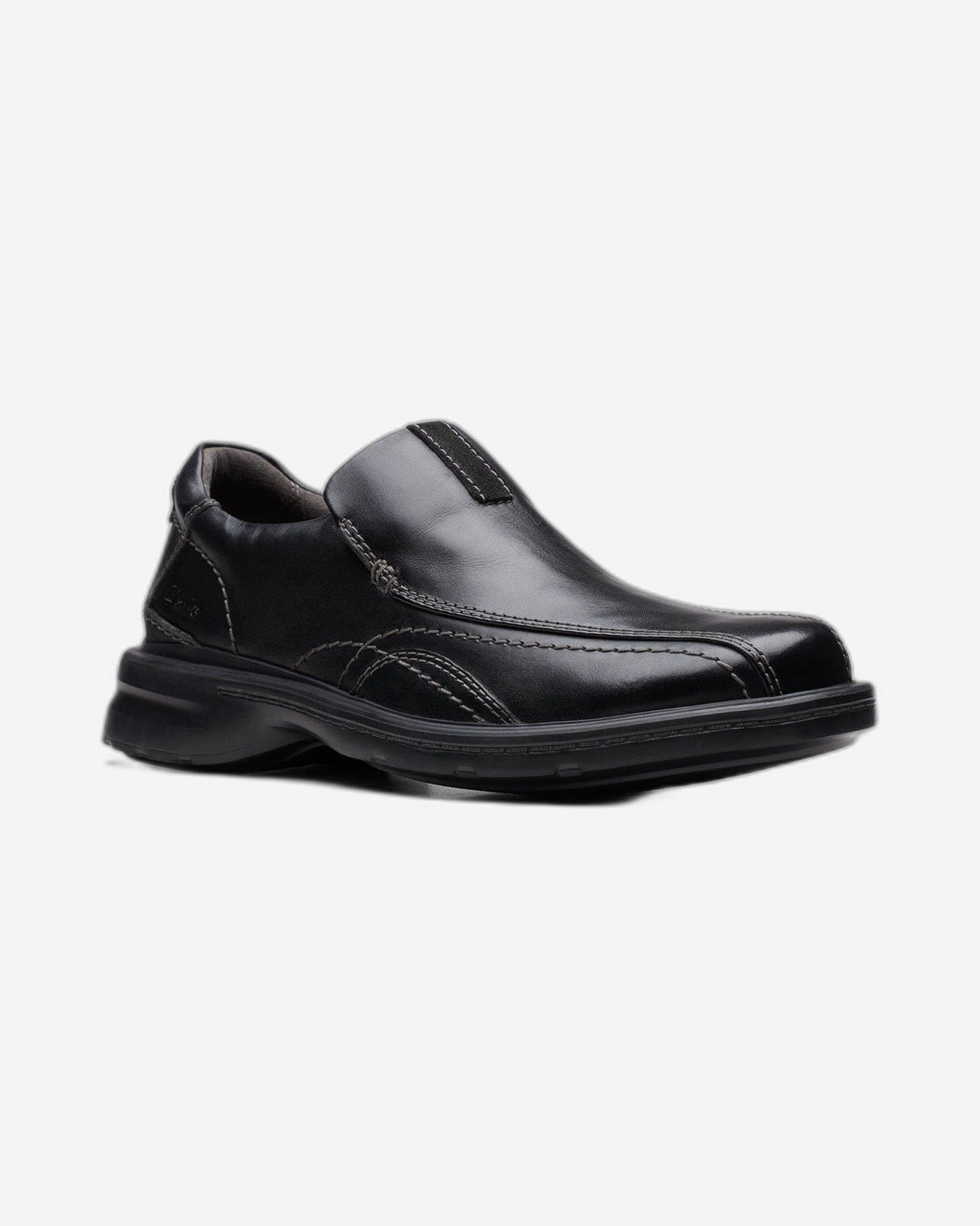Clarks Gessler Step - Shoes - Black Leather - 261717748 - H Width (Wide Fit)