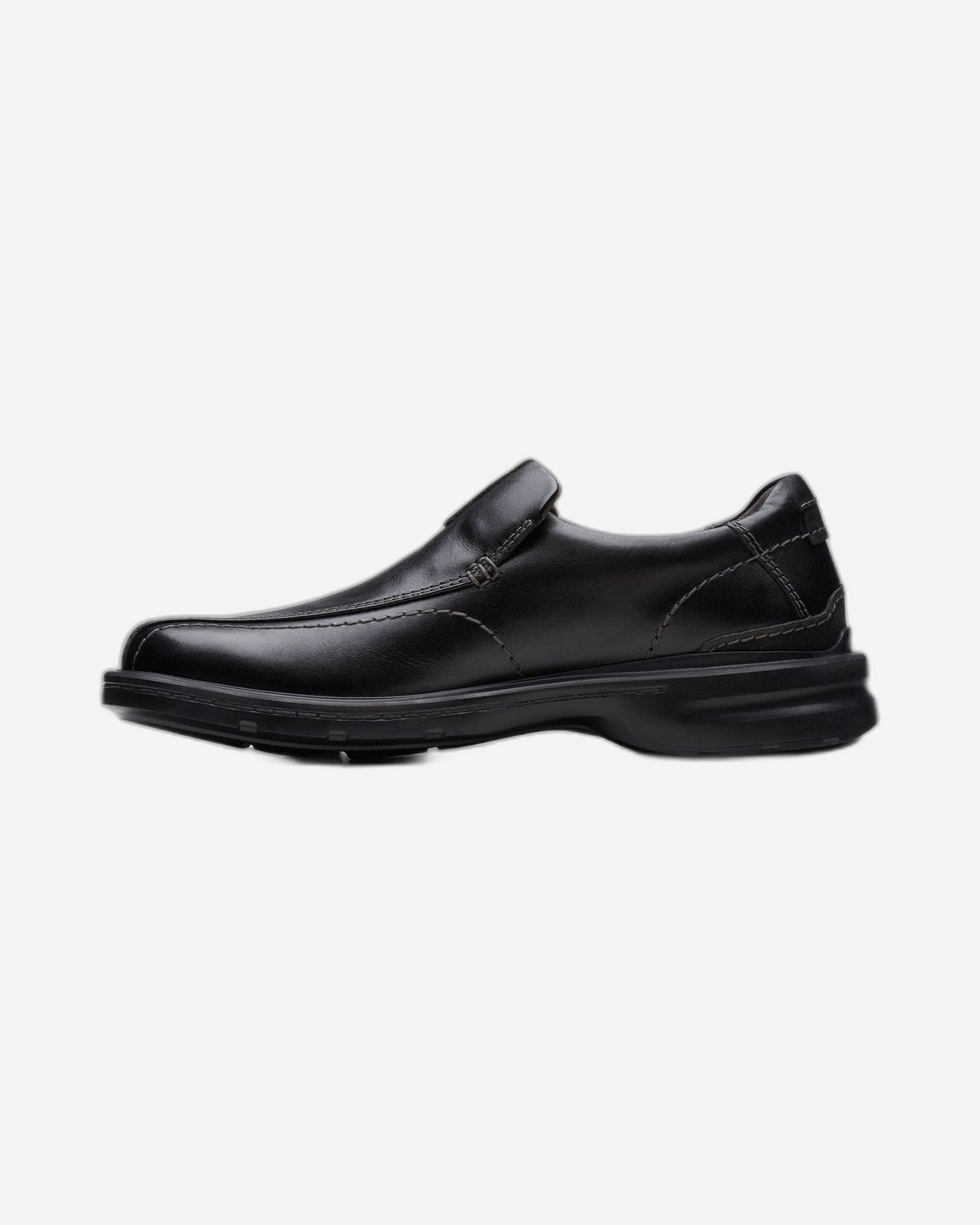 Clarks Gessler Step - Shoes - Black Leather - 261717748 - H Width (Wide Fit)