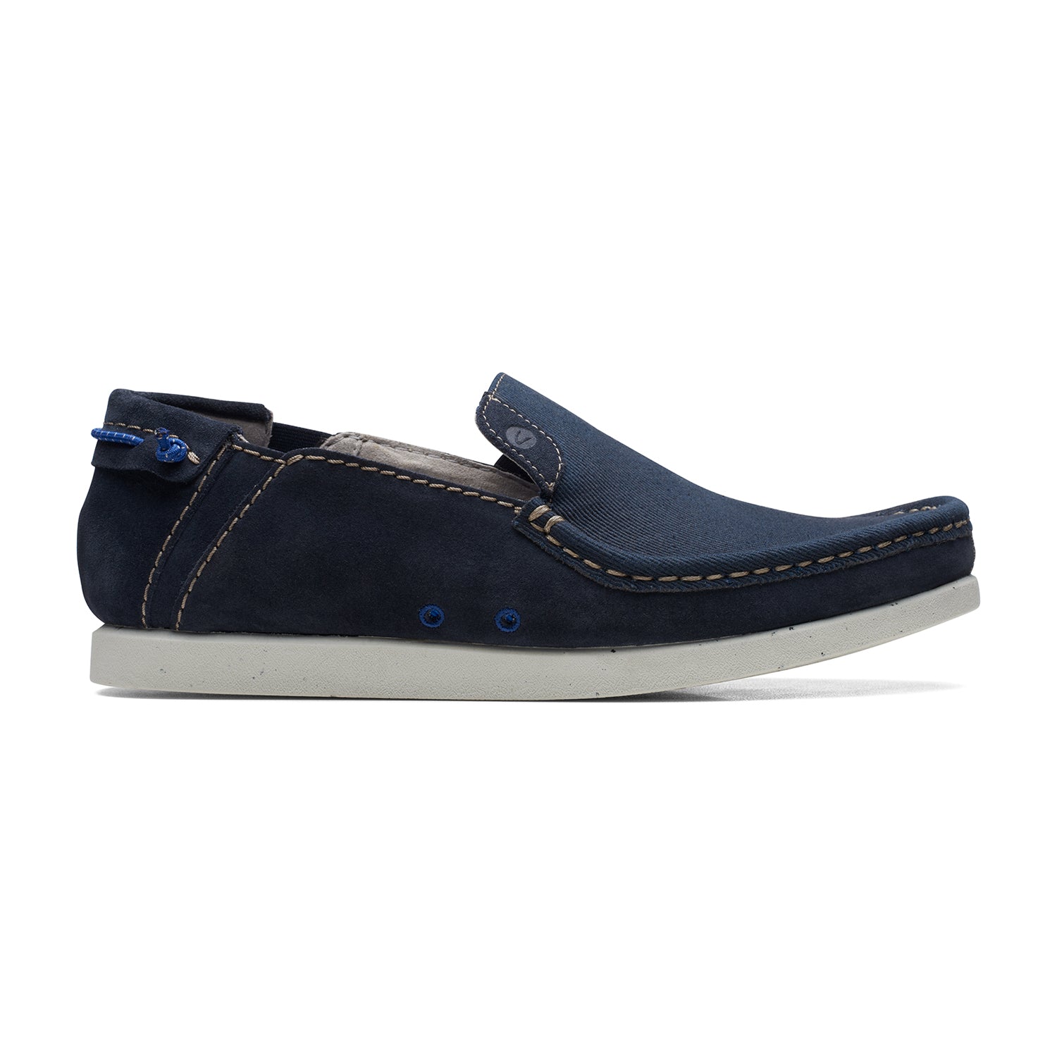 Clarks Shacrelitestep Shoes - Navy Combi - 261718057 - G Width (Standard Fit)