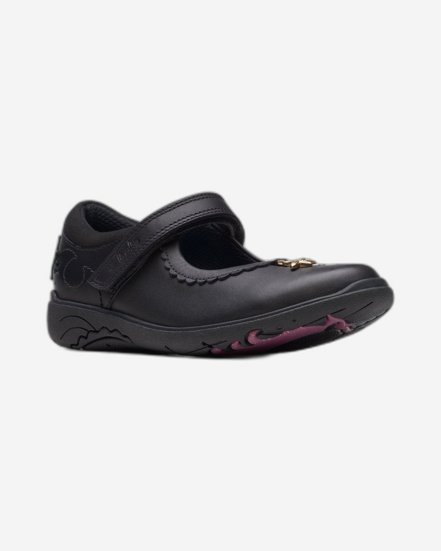 Clarks Girls Relda Sea Kid. (Standard Fit)