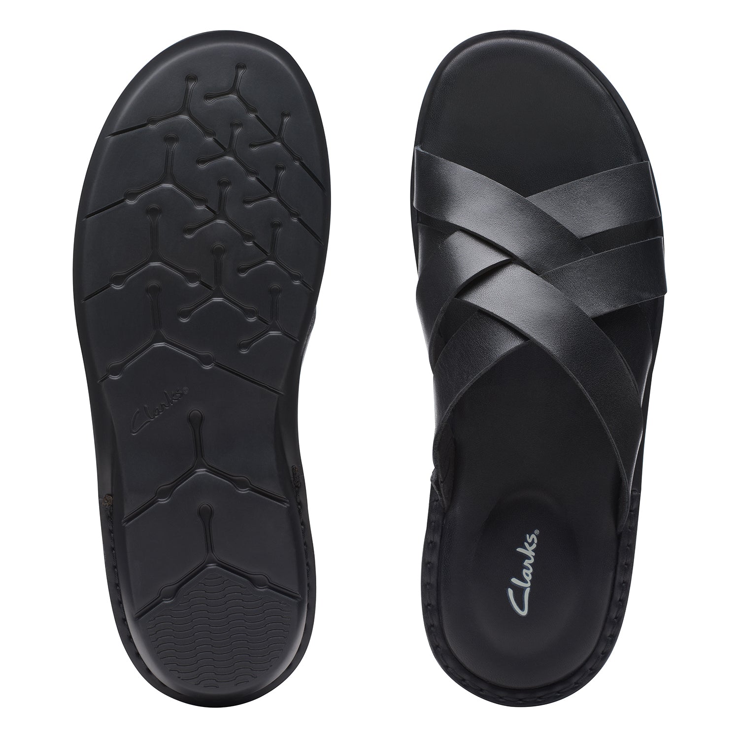 Clarks Penryn Weave Sandals Standard Fit
