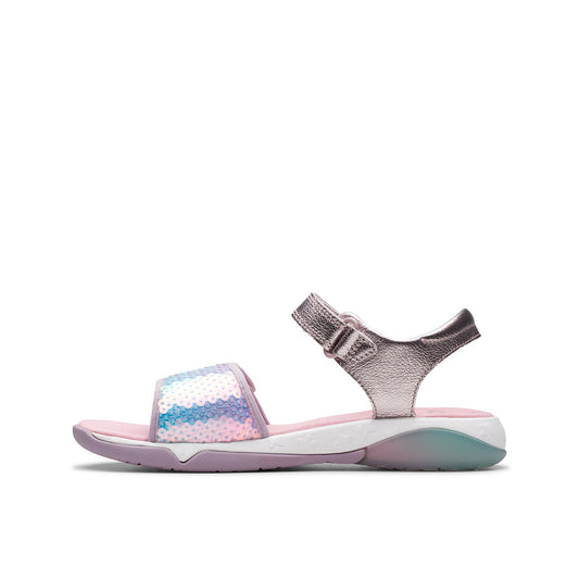 Clarks Girls  Osian Spark Kid. (Standard Fit)