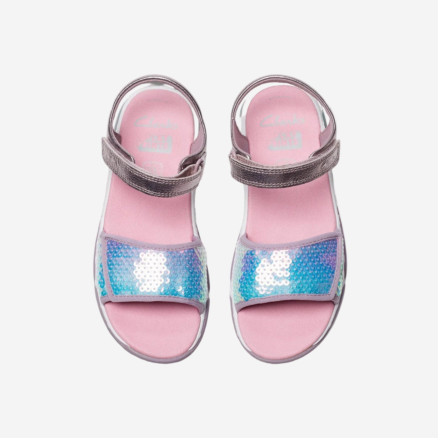 Clarks Girls  Osian Spark Kid. (Standard Fit)