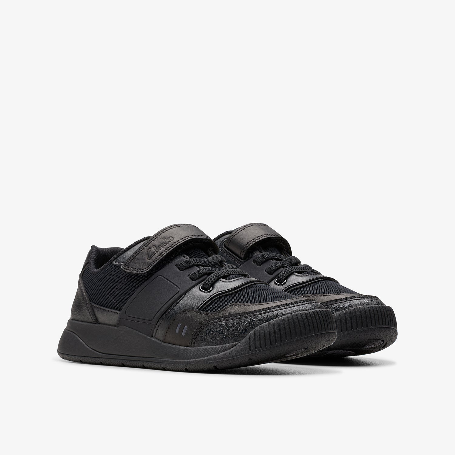 Clarks Boys  Lune Flex Kid  (Wide Fit)