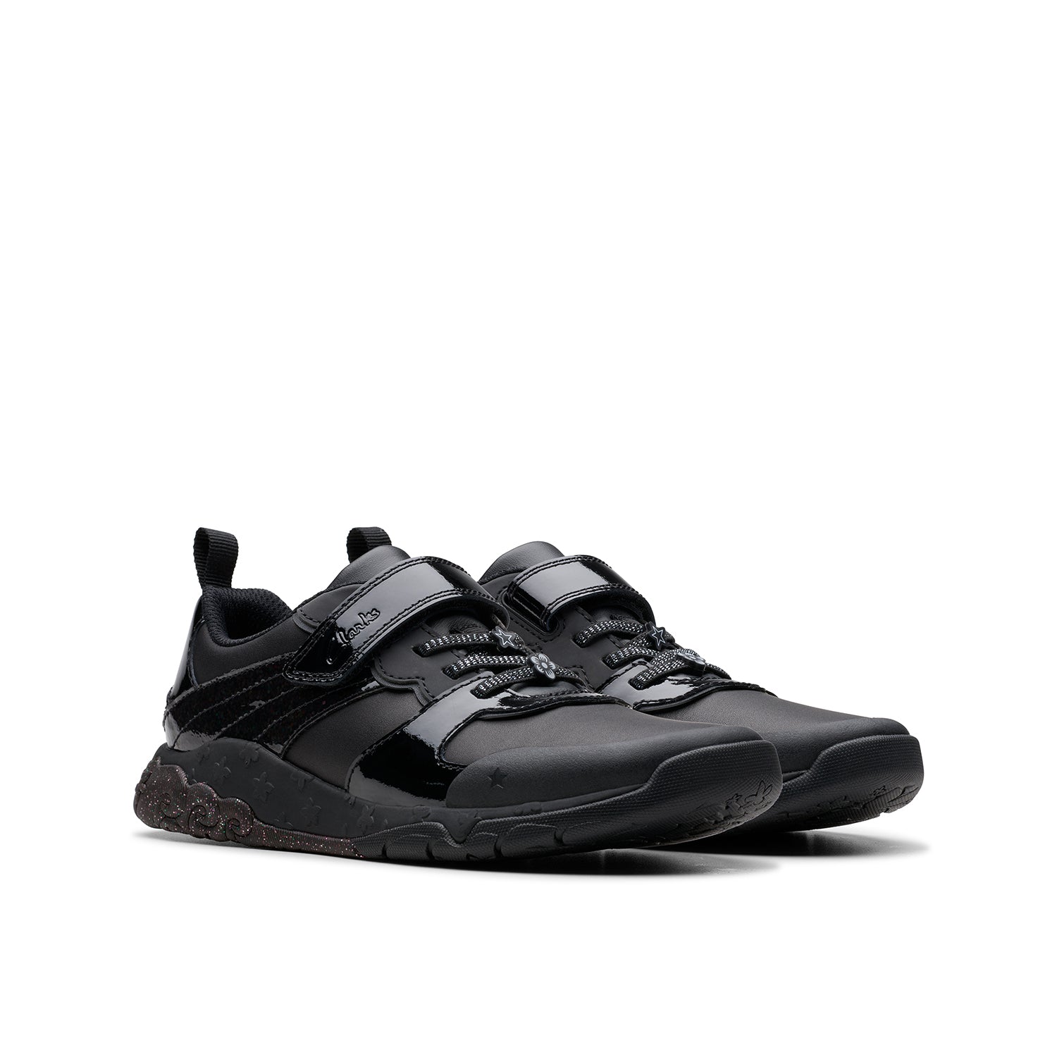 Clarks Girls  Tidal Flare Kid.  (Wide Fit)