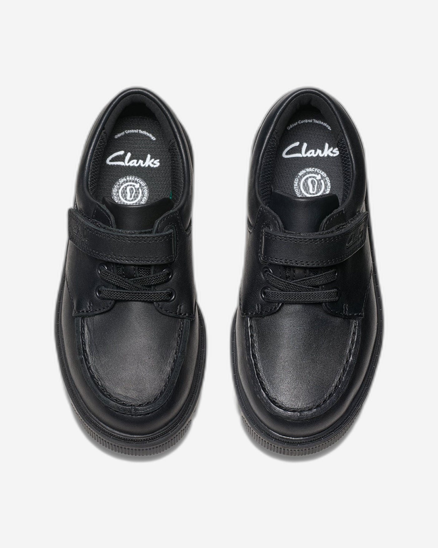 Clarks Boys  Lorcam Edge Kid  (Extra Wide Fit)