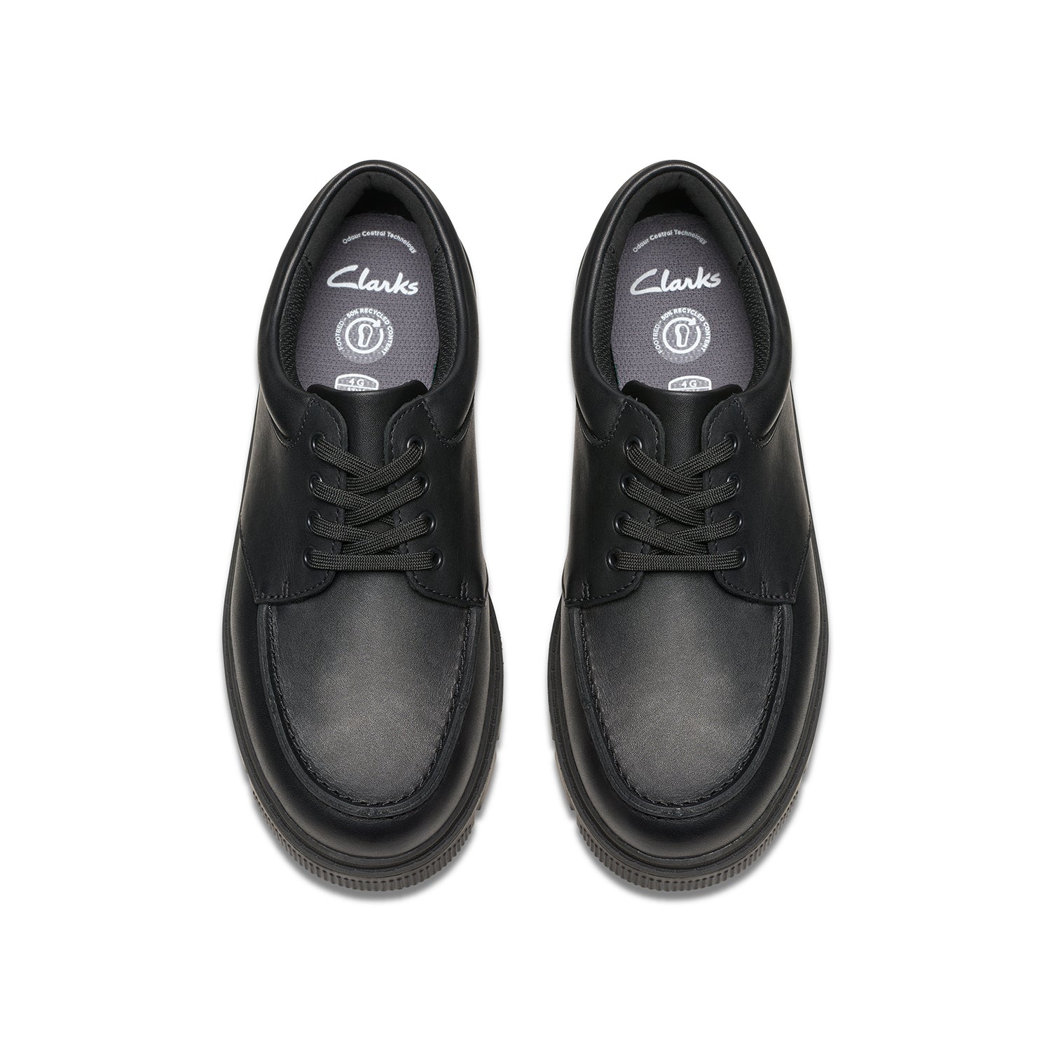 Clarks Boys  Lorcam Edge Youth  (Extra Wide Fit)