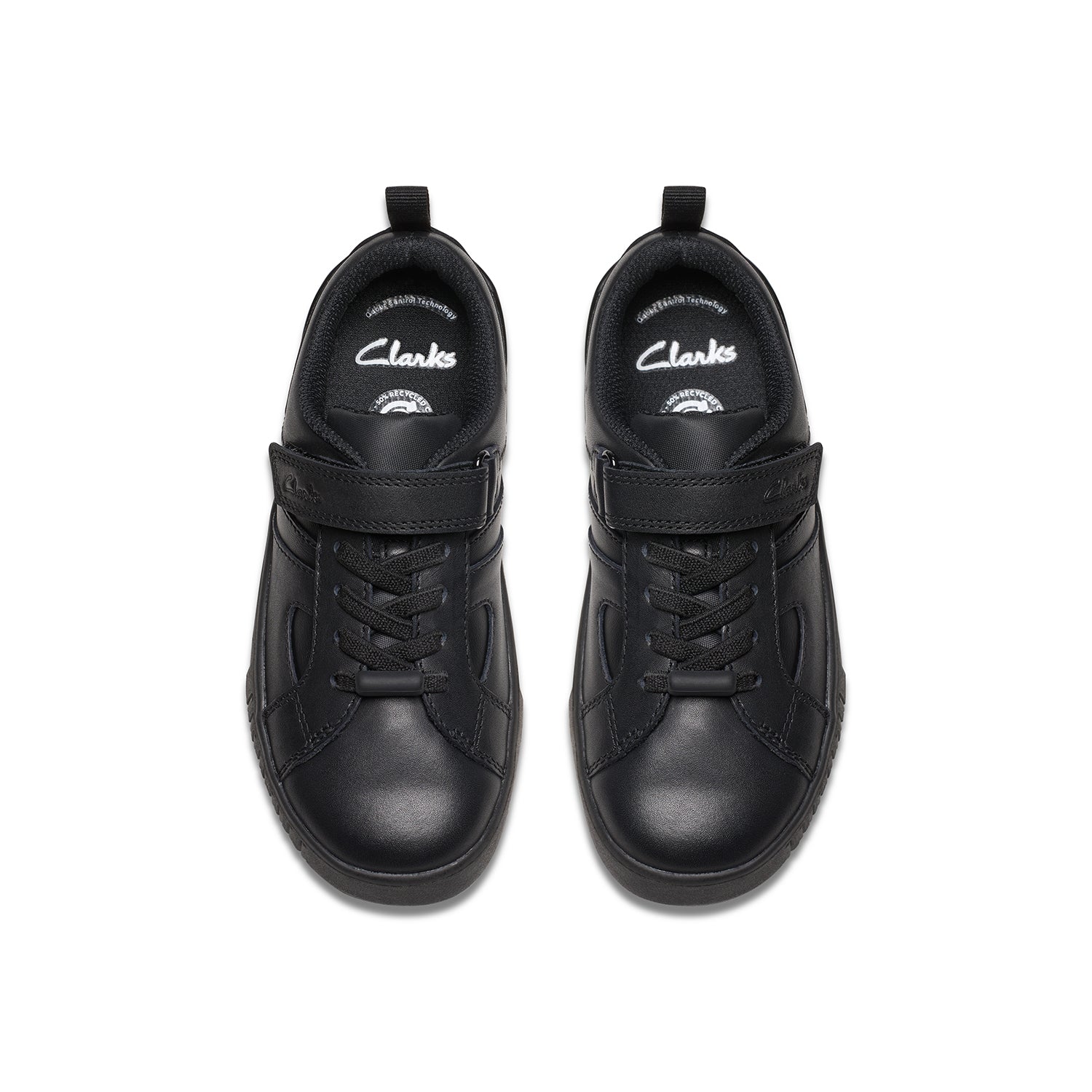 Clarks Girls  Oslo Sky Kid.  (Wide Fit)