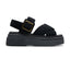 Clarks Womens Evamar Wish Black Suede (Standard Fit)