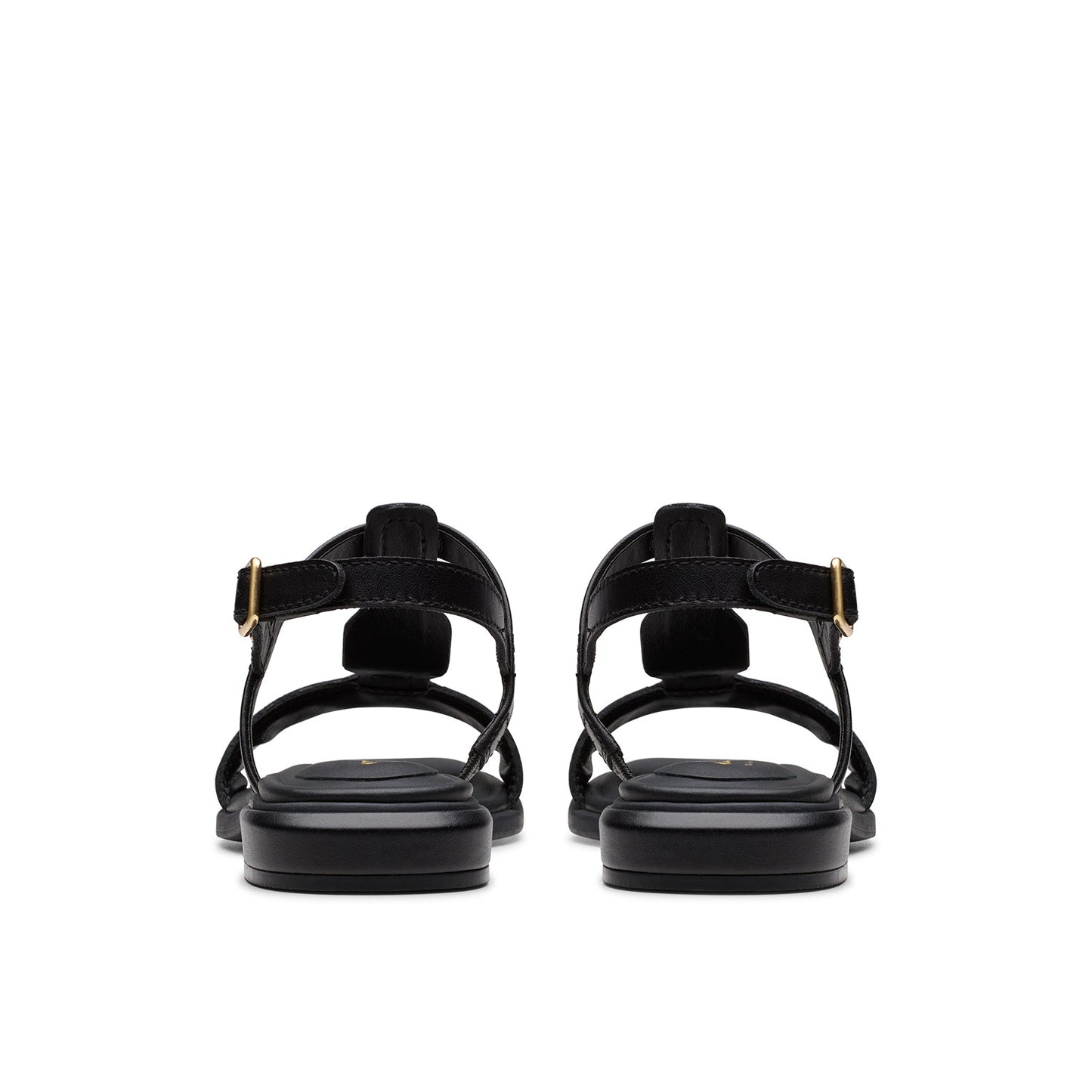 Clarks Womens Ariany Sling Black Leather (Standard Fit)