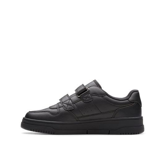 Clarks Boys  Canyon Sky Kid Black (Wide Fit)