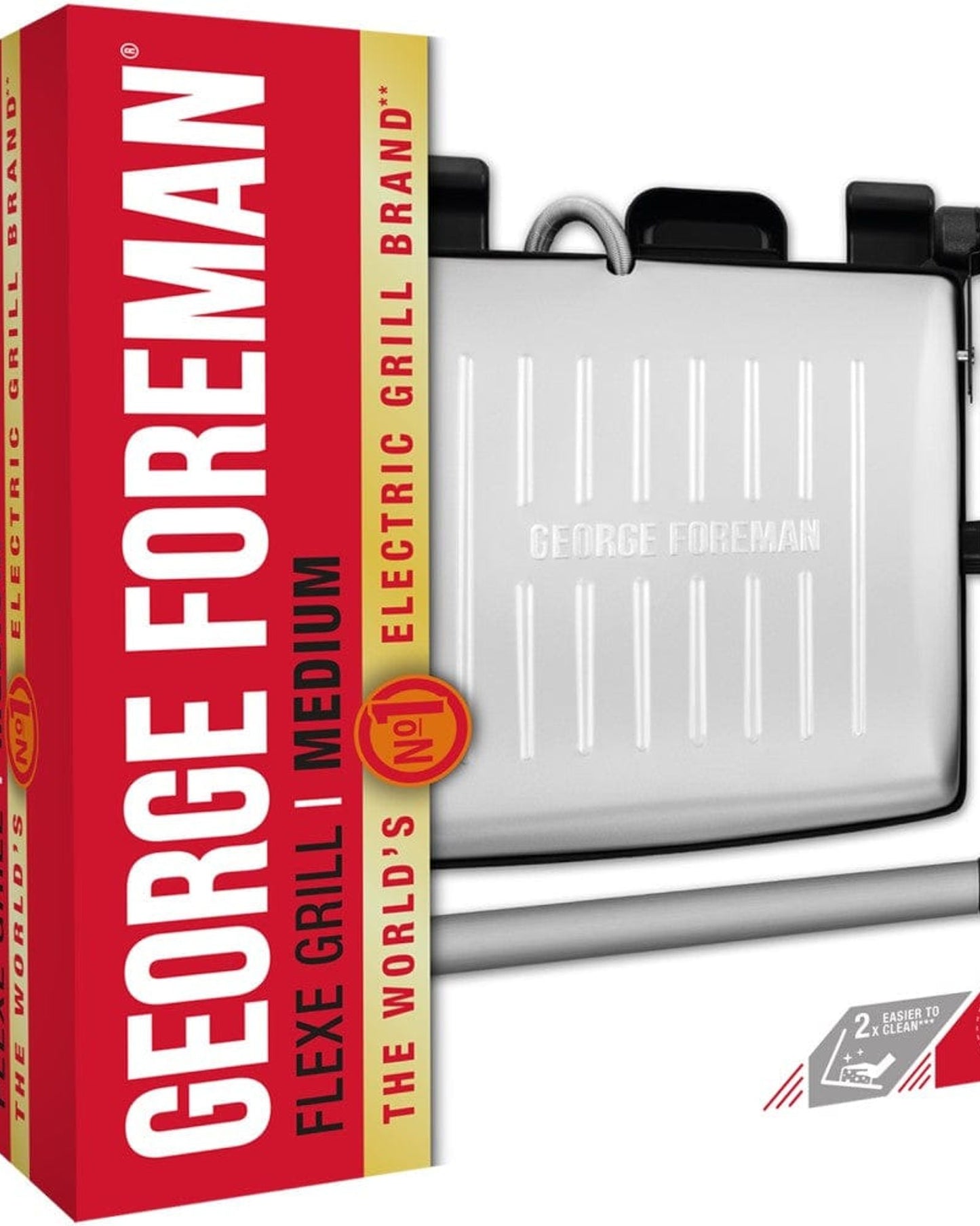 George Foreman Flexe Non-Stick Electric Grill