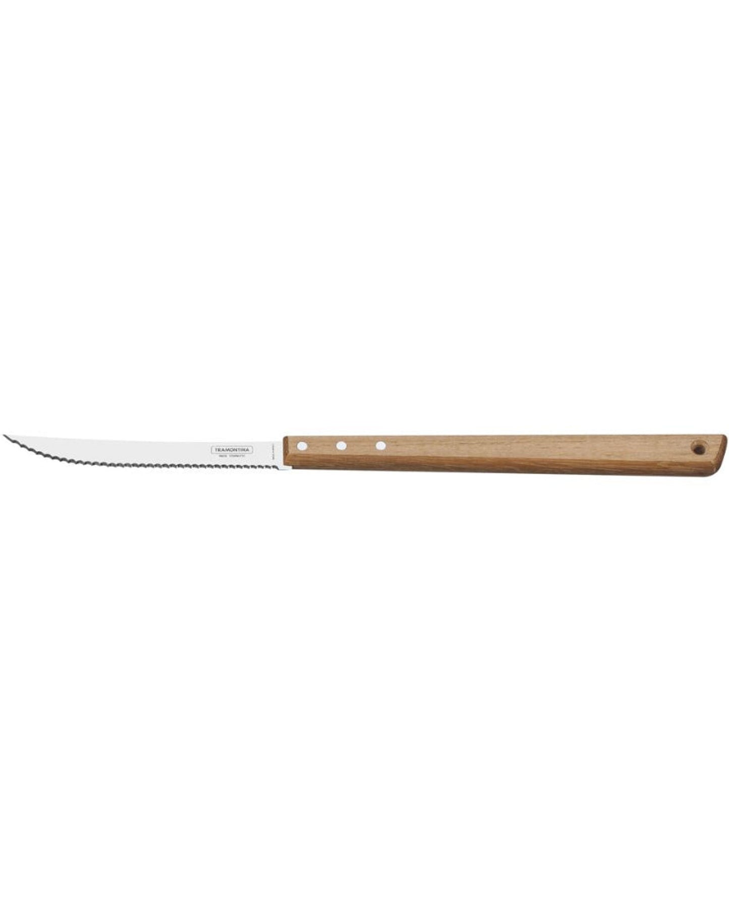 Tramontina Carving Knife with Stainless-Steel Blade and Wood Handle 8"