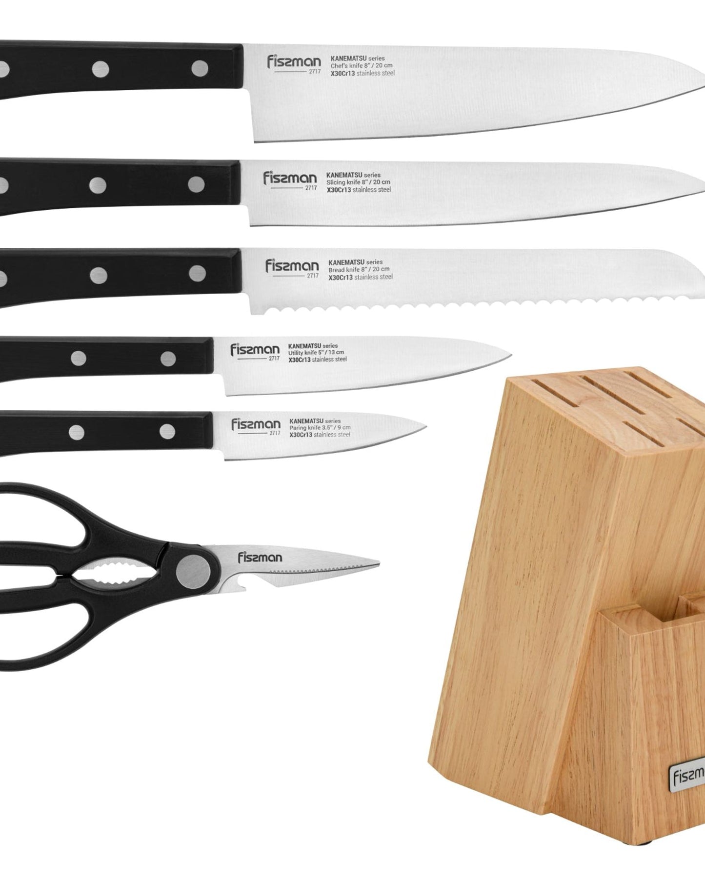 Fissman Knife Kanematsu 7Pc