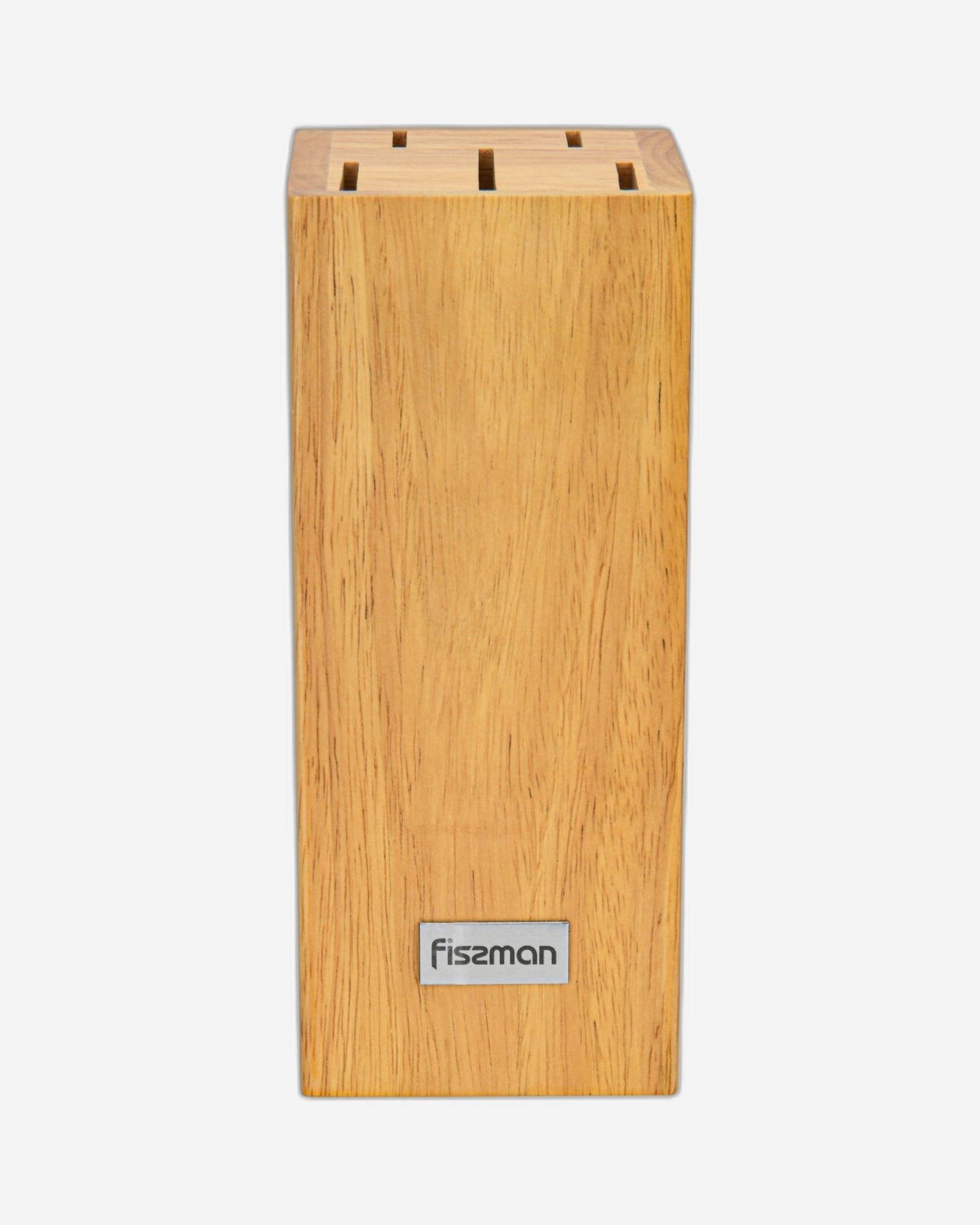 Fissman 6 Piece Knife Set Solveig with Wooden Block 420J2 Steel, Chef Knife 20cm, Slicing Knife 20cm, Bread Knife 20cm, Utility Knife 13cm, Pairing Knife 9cm