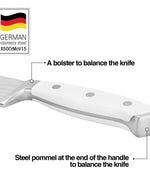 Fissman 8'' Chef`s Knife Bonn - X50CrMoV15 steel