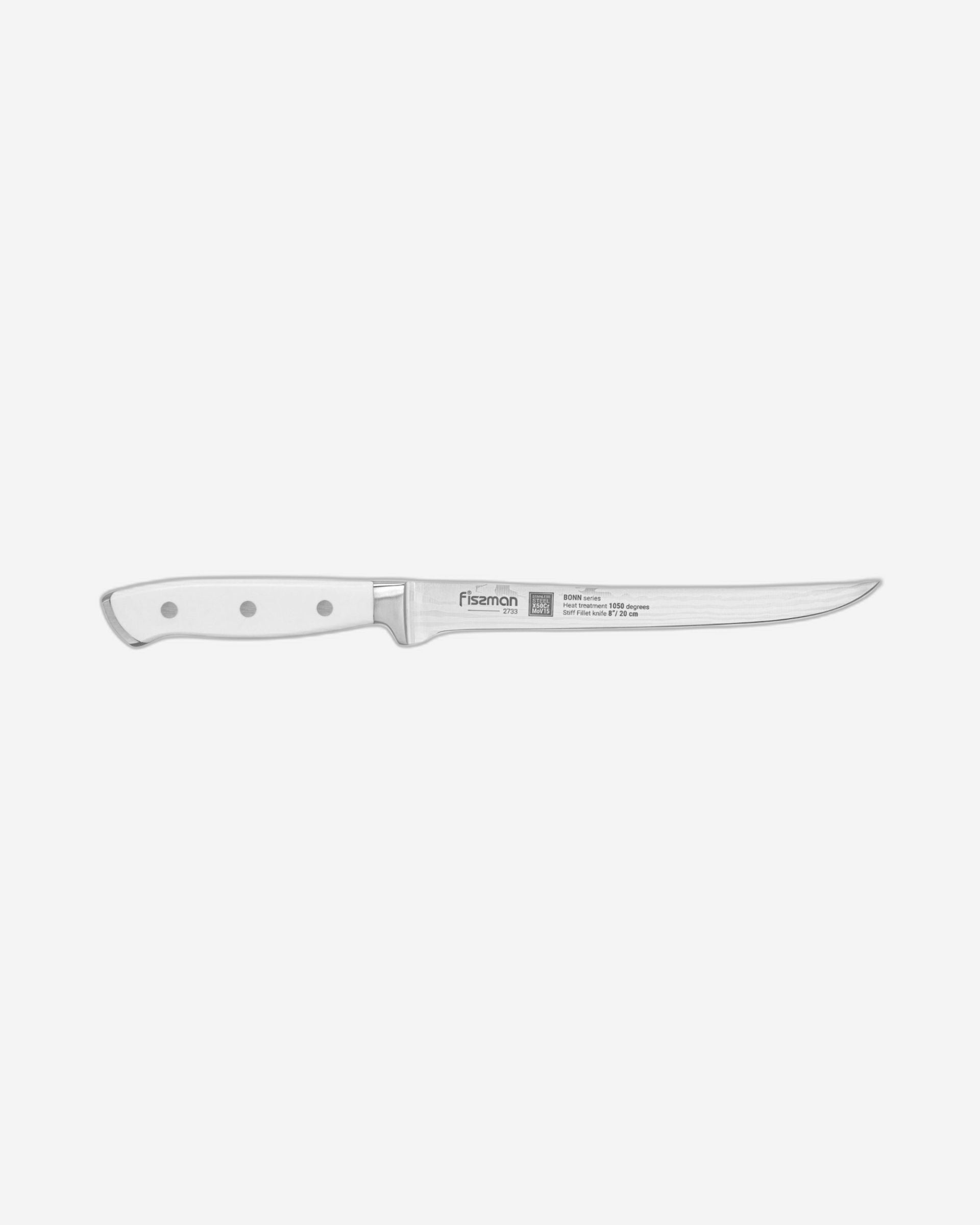 Fissman 8'' Stiff Fillet Knife Bonn - X50CrMoV15 steel