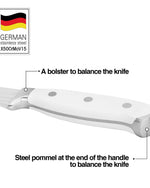 Fissman 8'' Stiff Fillet Knife Bonn - X50CrMoV15 steel