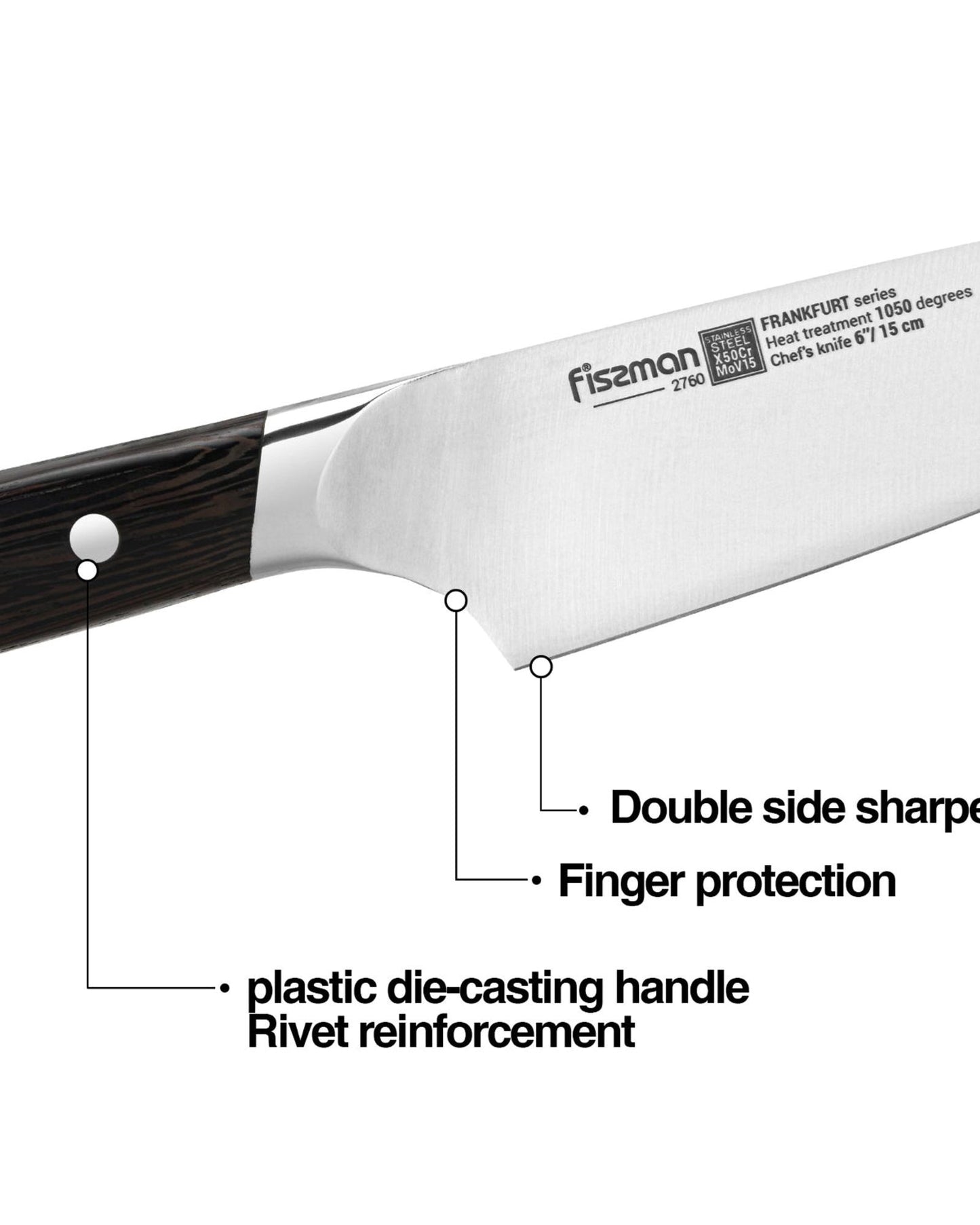 Fissman Chefs Knife FrankFruit 6Inch