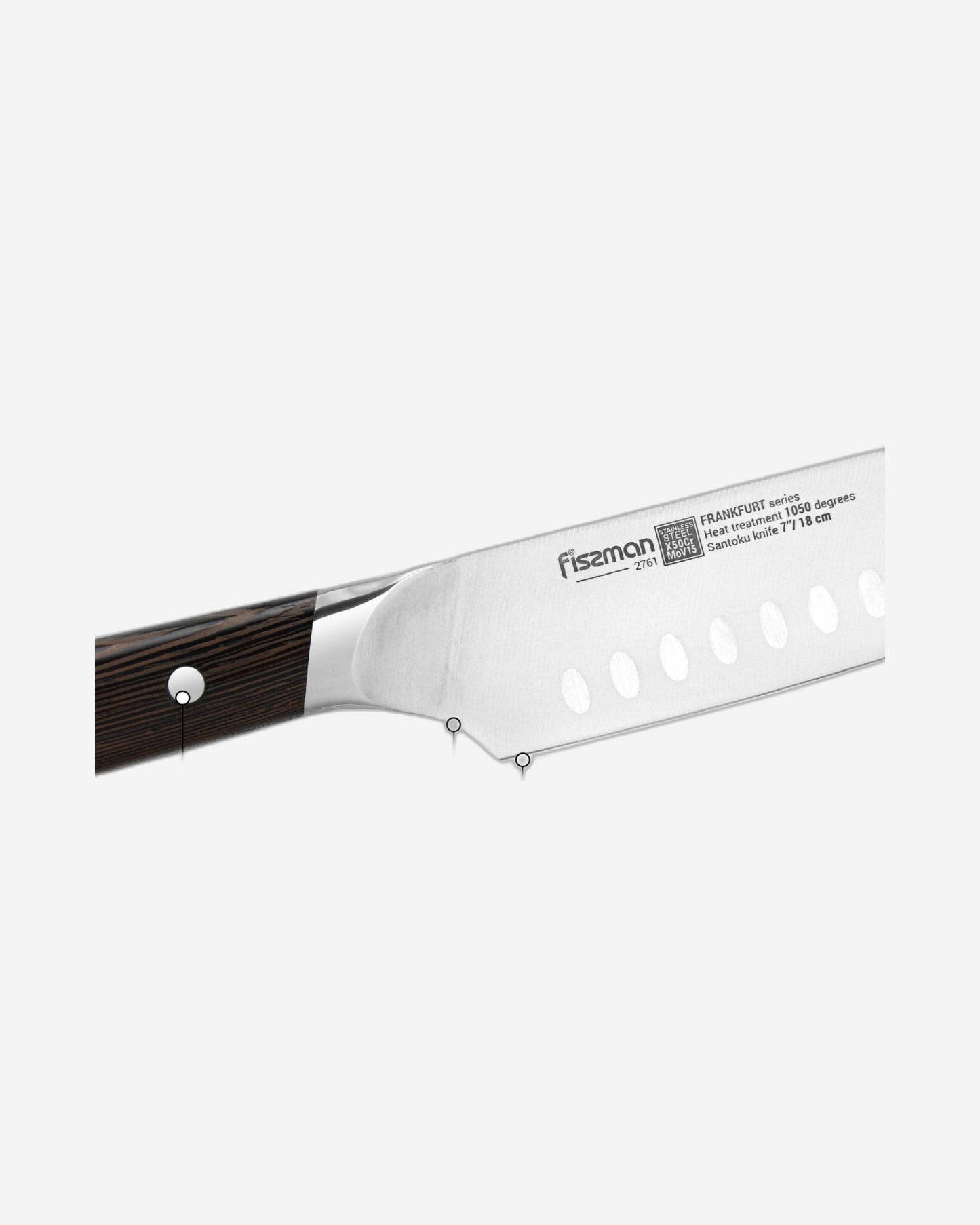 Fissman Santoku Knife FrankFruit 7Inch