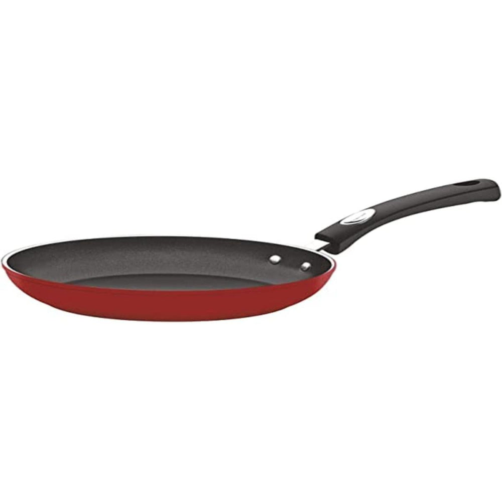 Tramontina Brazil  Monaco Induction 28cm Black Aluminum Frying Pan with Interior and Exterior Starflon Premium PFOA Free Nonstick Coating