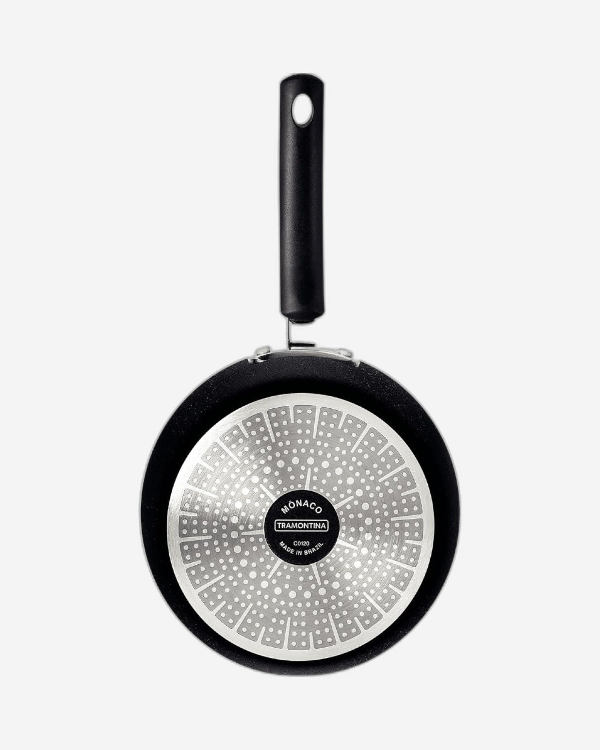 Tramontina Brazil  Monaco Induction 18cm 2L Black Aluminum Saucepan with Interior and Exterior Starflon Premium PFOA Free Nonstick Coating