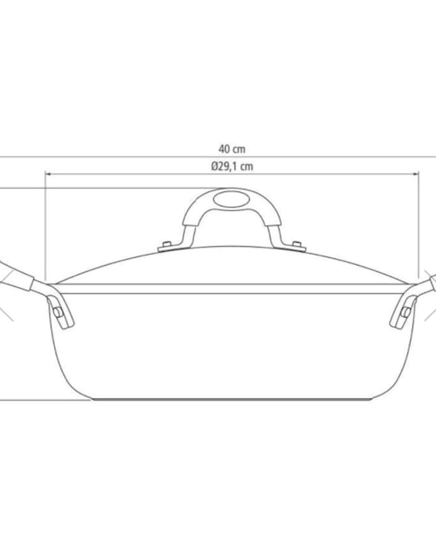 Tramontina Monaco Skillet 4.2L