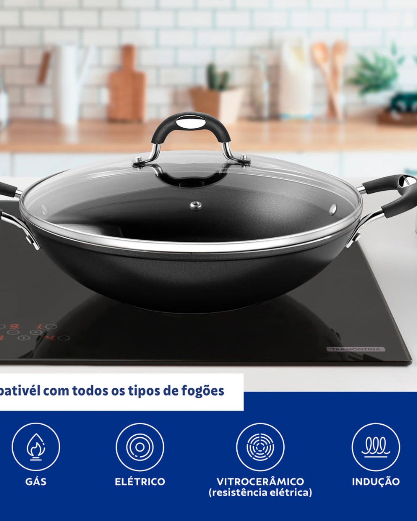 Tramontina Monaco Wok 4.5L