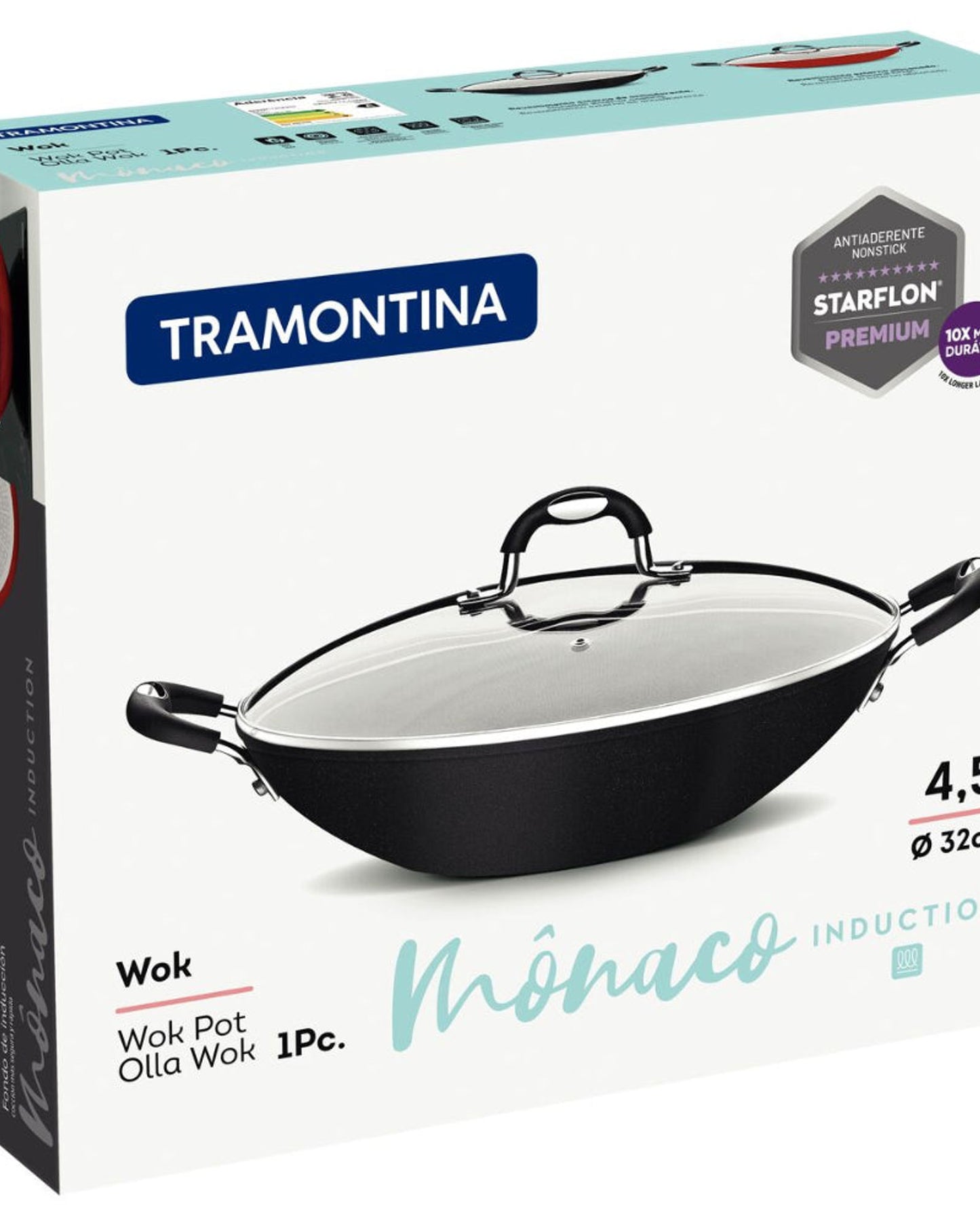 Tramontina Monaco Wok 4.5L