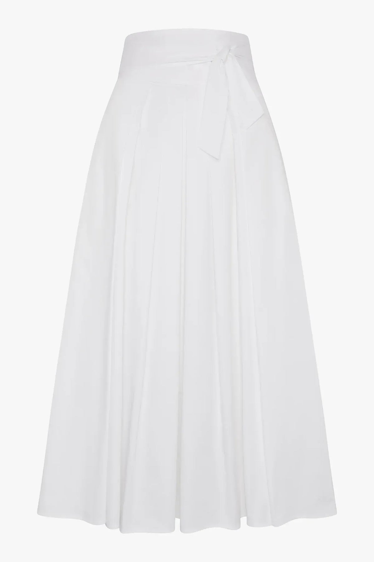 Henrietta Inverted Pleat Skirt