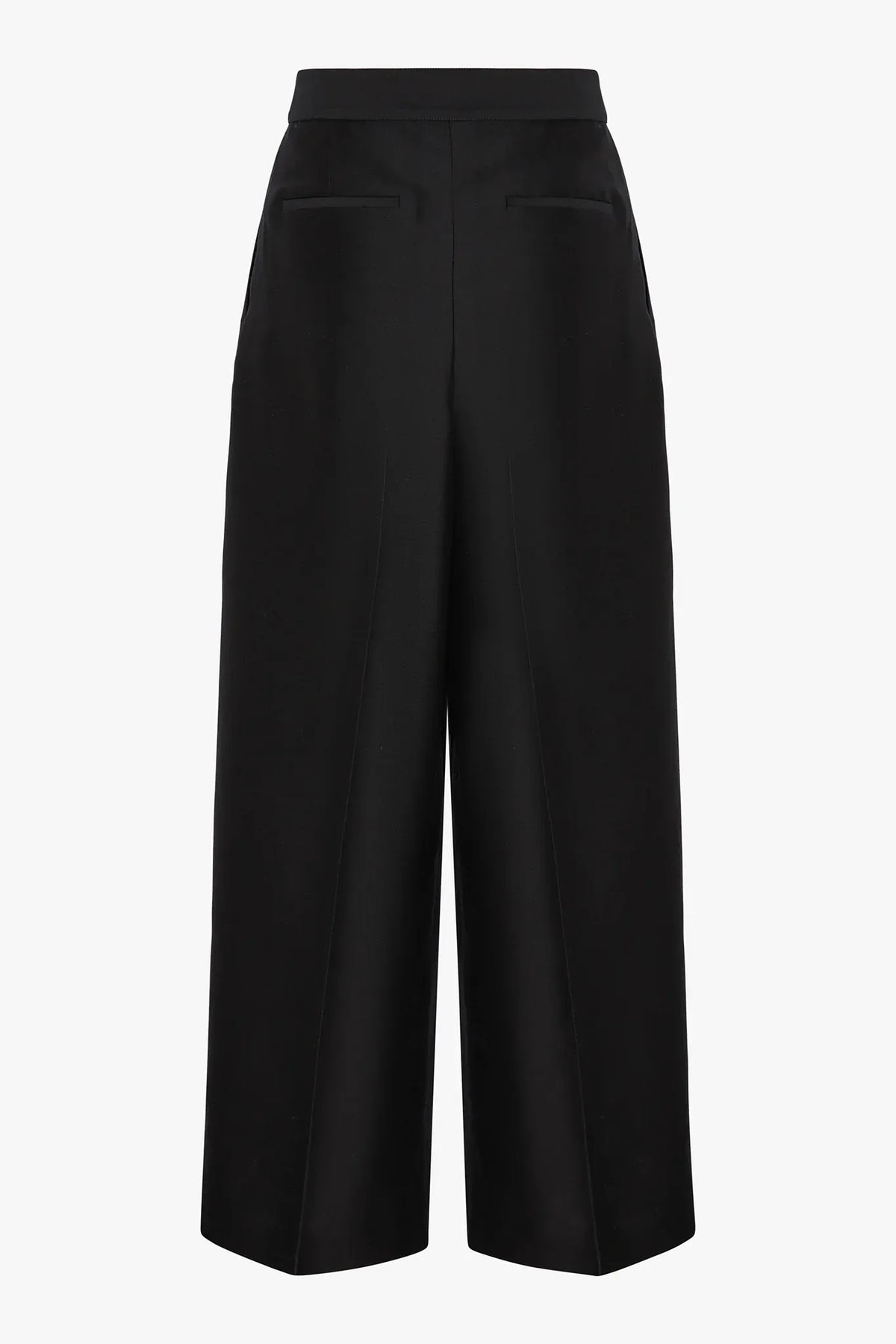Imogen Wool Silk Wide Leg Trousers
