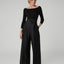 Imogen Wool Silk Wide Leg Trousers