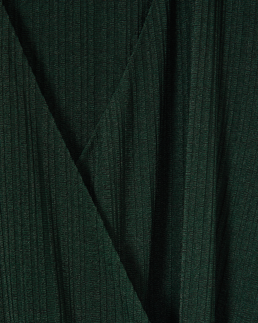 Reiss Wrap Tie Midi Jersey Dress - Green