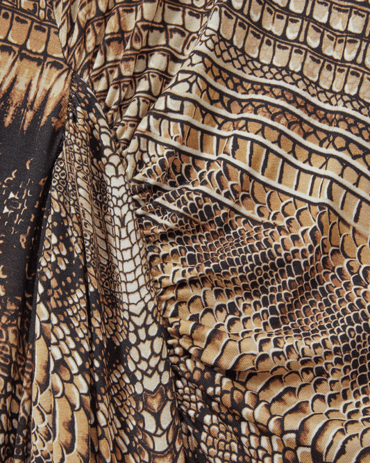 Reiss Italian Printed Dress