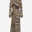 Reiss Italian Printed Dress