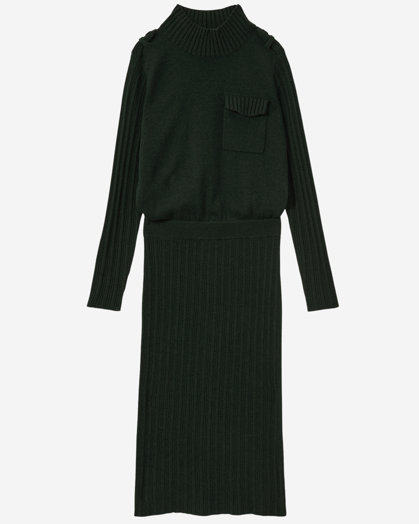 Reiss Utility Knitted Dress