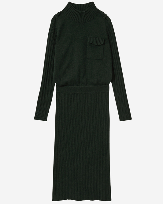 Reiss Utility Knitted Dress
