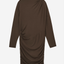 Reiss Ruched Short Jersey Dress - Mink