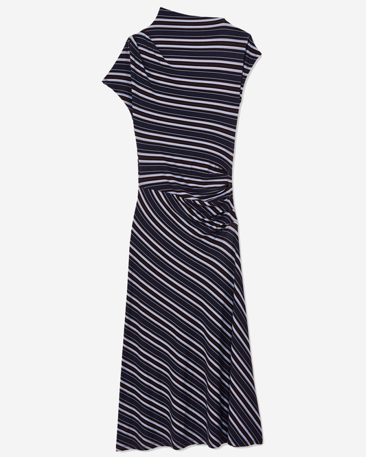 Reiss Stripe Print Dress