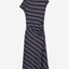 Reiss Stripe Print Dress