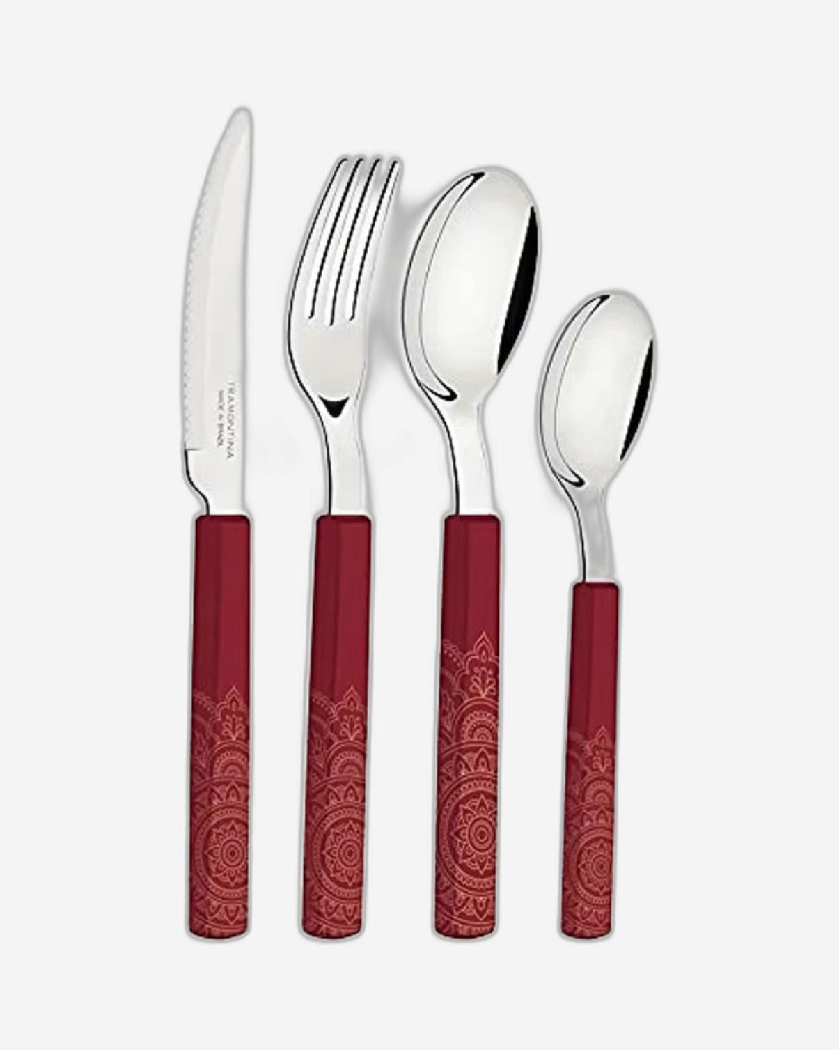 Tramontina Polywood Barbecue Flatware Set 4Pc
