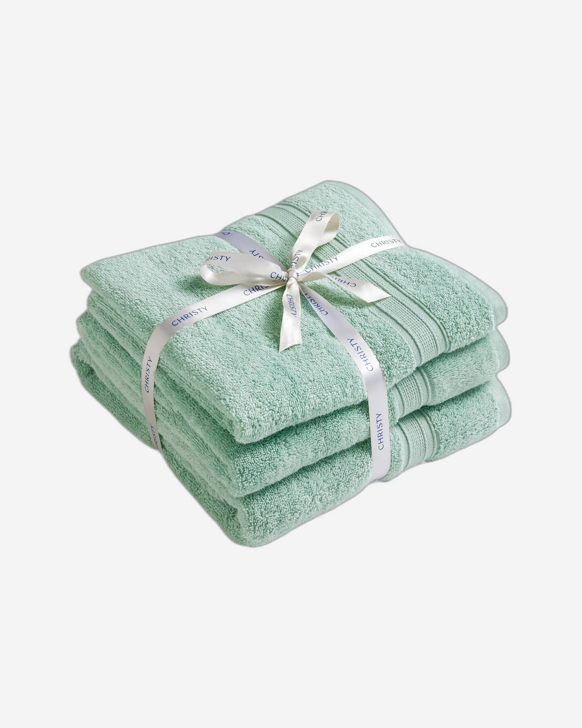 Christy Serene Bath Towel Set 3Pc Duck Egg