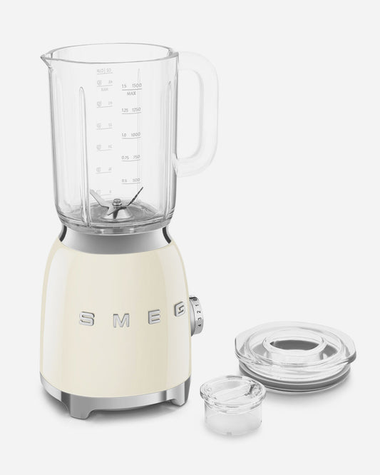 SMEG Retro Style Blender with 4 Speed Settings  Cream